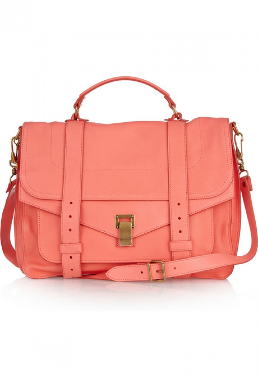 Proenza Schouler Grapefruit Leather Bag