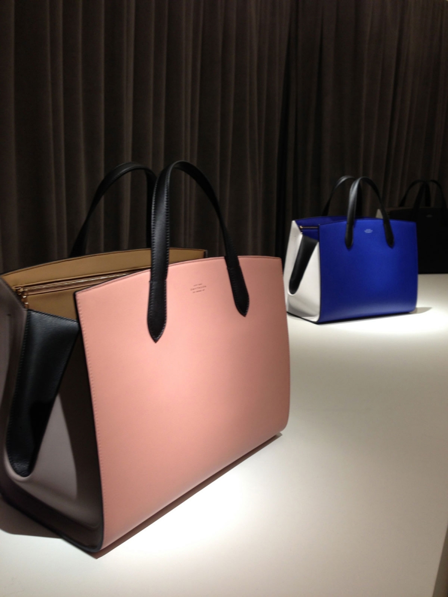 The Smythson Color Block Bag