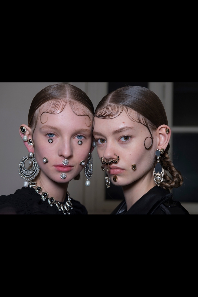 Funny Face: Facial Jewelry Takes On A New Meaning